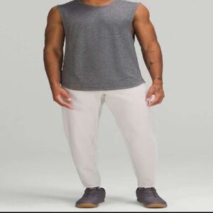 NWT Lululemon Men's GridLiner Fleece Jogger Heathered Dove Grey (Sm)